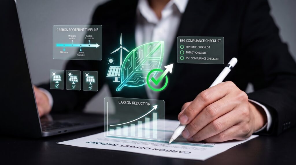 carbon emissions reporting sustainability audit
