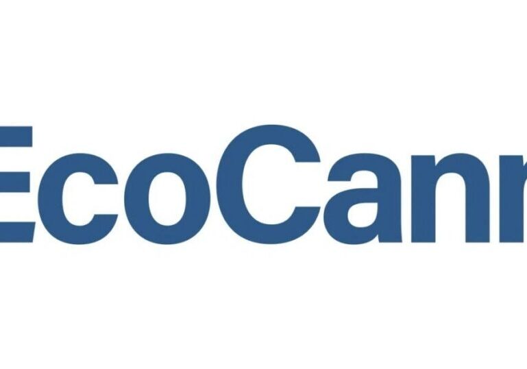 EcoCann company name in blue