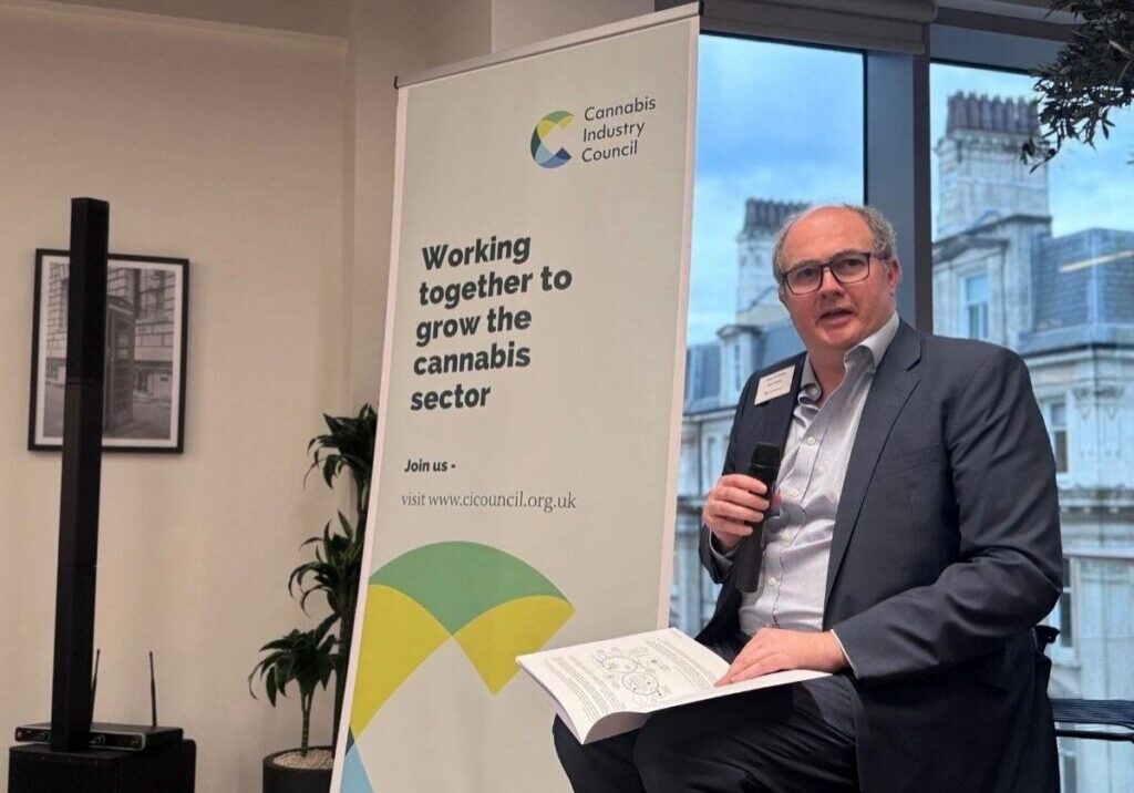Speaker at cannabis council meeting