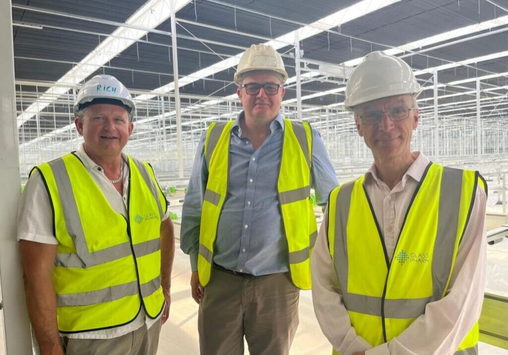 Men in safety vests and hard hats